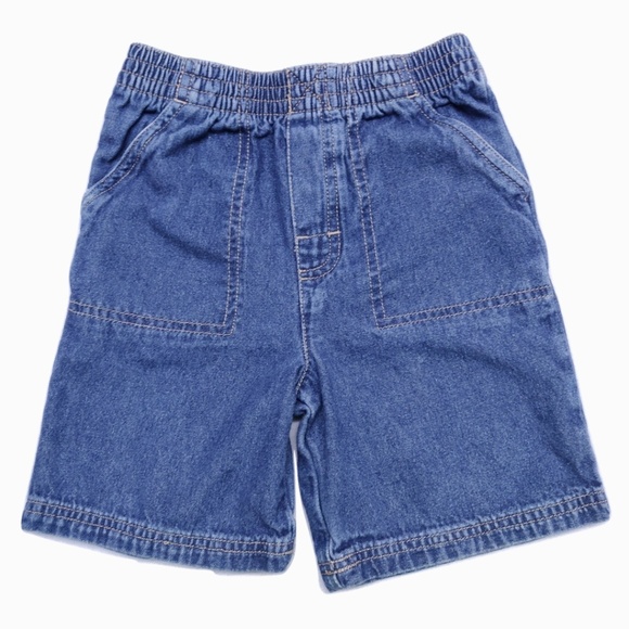 Blue Denim Shorts - Picture 1 of 2